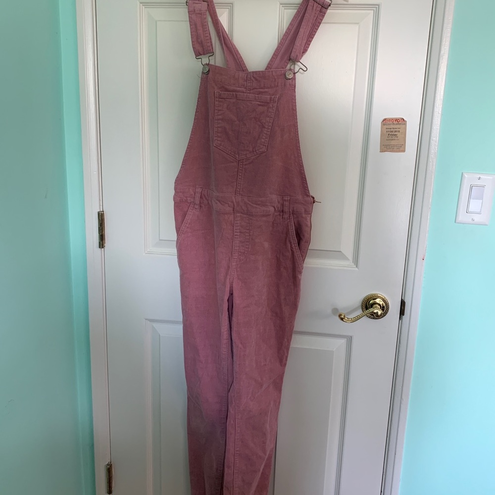 Forever 21 corduroy overalls